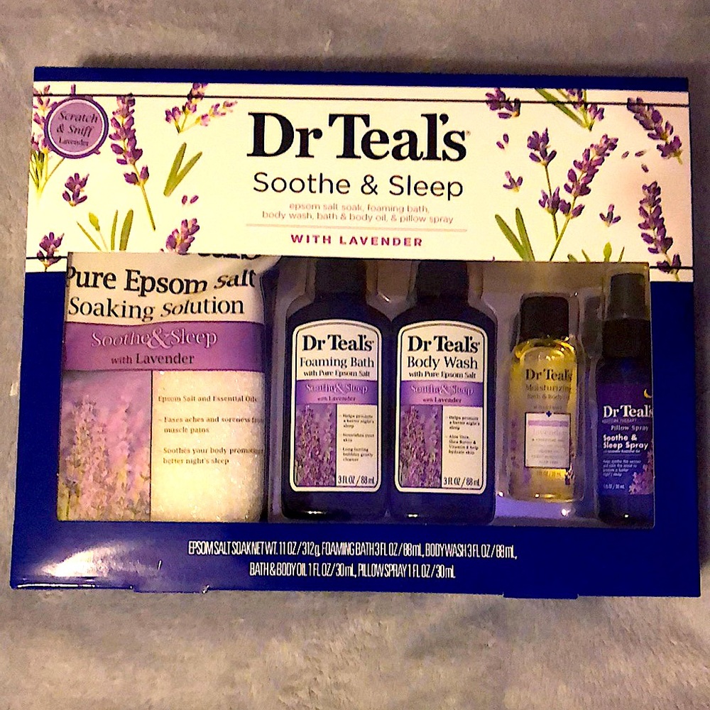 Dr. Teal’s Sooth & Sleep Bath Set with Lavender